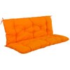 Poduszka na huśtawkę PATIO Frigiliana D001-13BB 120 x 100 x 10 cm Pomarańczowy Materiał Bawełna