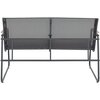 Zestaw mebli ogrodowych PATIO Harlem 47561 Antracyt Wymiary sofy [cm] 74 x 115 x 75.5