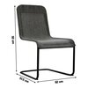 Krzesło ogrodowe PATIO Lincoln 47558 Szaro-czarny Rodzaj Krzesło ogrodowe