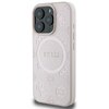 Etui GUESS Saffiano Peony Classic Logo MagSafe do Apple iPhone 16 Pro Różowy Model telefonu iPhone 16 Pro