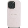 Etui GUESS Saffiano Peony Classic Logo MagSafe do Apple iPhone 16 Pro Różowy Marka telefonu Apple