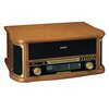Gramofon LENCO TCD-2551WD Bluetooth USB Drewno Funkcje dodatkowe Magnetofon