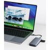 Hub ANKER A83740A1 7w1 USB Typu C, Pasywny Liczba portów wyjściowych [szt.] 7