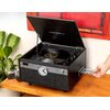 Gramofon VICTROLA VTA-830SB Czarny Napęd Paskowy