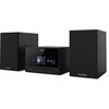 Wieża TECHNISAT Classic 800 IR Czarna, Radio Internetowe, Wi-Fi, Bluetooth, Kolorowy Wyświetlacz, Odtw. CD/-R/-RW/, Tuner FM Magnetofon Nie