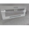 Okap GÖTZE & JENSEN BH400WM Białe szkło 415m3/h 64dB klasa C Włącznik i wyłącznik oświetlenia Filtr przeciwtłuszczowy Aluminiowy