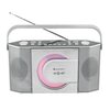 Radio SOUNDMASTER RCD1755SI FM Srebrny Zakresy fal radiowych FM