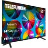 Telewizor TELEFUNKEN TFL-55AEU2000 55" LED 4K Android TV Dolby Vision Dolby Atmos HDMI 2.1