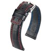 Pasek HIRSCH Grand Duke do Apple Watch 38/40/41 Czarny + Adapter