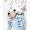 Pasek HIRSCH Lindsey do Apple Watch 38/40/41mm Niebieski + Adapter Do koperty 38/40/41 mm