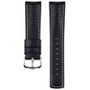 Pasek HIRSCH Tiger do Apple Watch 38/40/41mm Czarny + Adapter Materiał Skóra