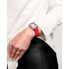 Pasek HIRSCH Arne do Apple Watch 42/44/45/46/49 Czerwony + Adapter Rodzaj urządzenia Smartwatch