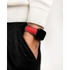Pasek HIRSCH Arne do Apple Watch 42/44/45/46/49 Czerwony + Adapter Rodzaj Pasek