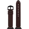 Pasek HIRSCH Ranger do Apple Watch 42/44/45/46/49mm Brązowy + Adapter Kolor Brązowy