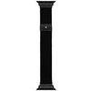 Pasek HIRSCH Milanaise do Apple Watch 42/44/45/46/49mm Czarny + Adapter Materiał Stal nierdzewna