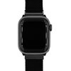 Pasek HIRSCH Milanaise do Apple Watch 42/44/45/46/49mm Czarny + Adapter Gwarancja 24 miesiące