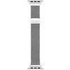 Pasek HIRSCH Milanaise do Apple Watch 38/40/41mm Srebrny + Adapter Materiał Stal nierdzewna