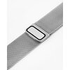 Pasek HIRSCH Milanaise do Apple Watch 38/40/41mm Srebrny + Adapter Kolor Srebrny