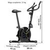 Rower magnetyczny ONE FITNESS RM8740 Czarny Załączona dokumentacja Instrukcja obsługi w języku polskim