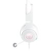 Słuchawki RAZER Kraken Kitty V2 Nauszne, Dźwięk przestrzenny Biały Pasmo przenoszenia min. [Hz] 20