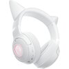 Słuchawki RAZER Kraken Kitty V2 BT Bezprzewodowe, Nauszne, Dźwięk przestrzenny Biały Dźwięk przestrzenny 7.1