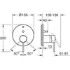 Bateria wannowa podtynkowa GROHE Essence 24058001 Chrom Typ Podtynkowa