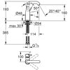 Bateria umywalkowa GROHE Essence M 23463001 Chrom Rodzaj baterii Jednodźwigniowa