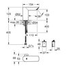 Bateria umywalkowa GROHE Bau Cosmopolitan E 36451000 Chrom Rodzaj baterii Sensorowa