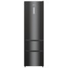 Lodówka HISENSE RM469N4AFD No Frost 200 cm Czarna SmartFresh