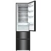Lodówka HISENSE RM469N4AFD No Frost 200 cm Czarna SmartFresh Liczba półek 5