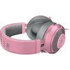 Słuchawki RAZER Kraken Quartz Nauszne, Dźwięk przestrzenny Czułość mikrofonu [dB] -45
