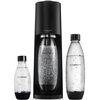 Saturator SODASTREAM Terra Czarny + 3 butelki Butelka Z tworzywa sztucznego o pojemności 0.5 l