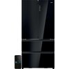 Lodówka HAIER HFR79F19DFGB Side by Side No Frost 190cm Side by Side Czarne szkło