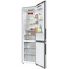 Lodówka CANDY ECN2CQTEX206 Fresco No Frost 205cm Inox Położenie zamrażarki Na dole