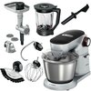 Robot kuchenny planetarny BOSCH MUM9B34S27 Optimum 1400W z maszynką do mięsa i blenderem kielichowym + Przystawka do lodów BOSCH MUZ9EB1 Pojemność misy roboczej [l] 5.5