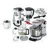 Robot kuchenny planetarny BOSCH MUM9BX5S65 Optimum 1600W z wagą, maszynką do mięsa i blenderem kielichowym + Przystawka do lodów BOSCH MUZ9EB1