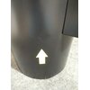 Okap AMICA OKC4441BO Czarny 665m3/h 60dB klasa B Filtr przeciwtłuszczowy Aluminiowy