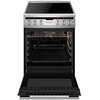 Kuchnia AMICA 57IE3.323HTAD(XV) Termoobieg Drabinki Pizza 300˚C Kolor frontu piekarnika Inox