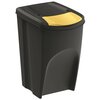 Kosz na śmieci do segregacji PROSPERPLAST Sortibox SET4 IKWB35S4-S411 4x35L Czarny Pojemność [l] 35