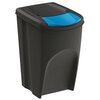Kosz na śmieci do segregacji PROSPERPLAST Sortibox SET4 IKWB35S4-S411 4x35L Czarny Liczba komór 1
