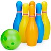 Gra plenerowa EDDY TOYS Kręgle ogrodowe 244341 Rodzaj Kręgle