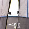 Trampolina MIRPOL 10FT J21D 305 cm Niebieski Materiał wykonania Polipropylen