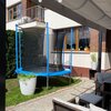 Trampolina MIRPOL 10FT J21D 305 cm Niebieski Całkowita średnica trampoliny [cm] 305