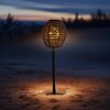 Lampka solarna PROGARDEN Kula rattan Głębokość [mm] 160