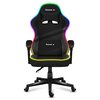 Fotel HUZARO Force 4.4 RGB Czarny Kolor Czarny