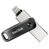 Pendrive SANDISK iXpand GO 256GB, Lightning Czarno-srebrny