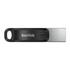 Pendrive SANDISK iXpand GO 256GB, Lightning Czarno-srebrny Konstrukcja Plastikowo-aluminiowa obudowa