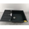 Zlewozmywak jednokomorowy z ociekaczem FRANKE Sirius 2.0 S2D 611-78 XL 143.0618.577 Onyx 50x78 Automatyczny korek Tak