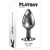 Korek analny PLAYBOY Tux Large Materiał wykonania Aluminium