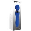 Masażer różdżka i wibrator EVOLVED 2w1 Selopa Blue Belle Na pilota Nie